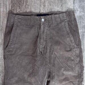 Abercrombie & Fitch Men’s Brown Loose Corduroy Pants 30W 30L